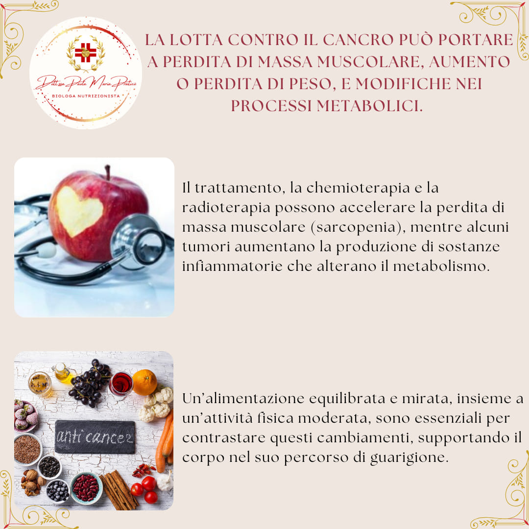 La consapevolezza e la cura del nostro corpo sono fondamentali anche durante la battaglia contro il cancro